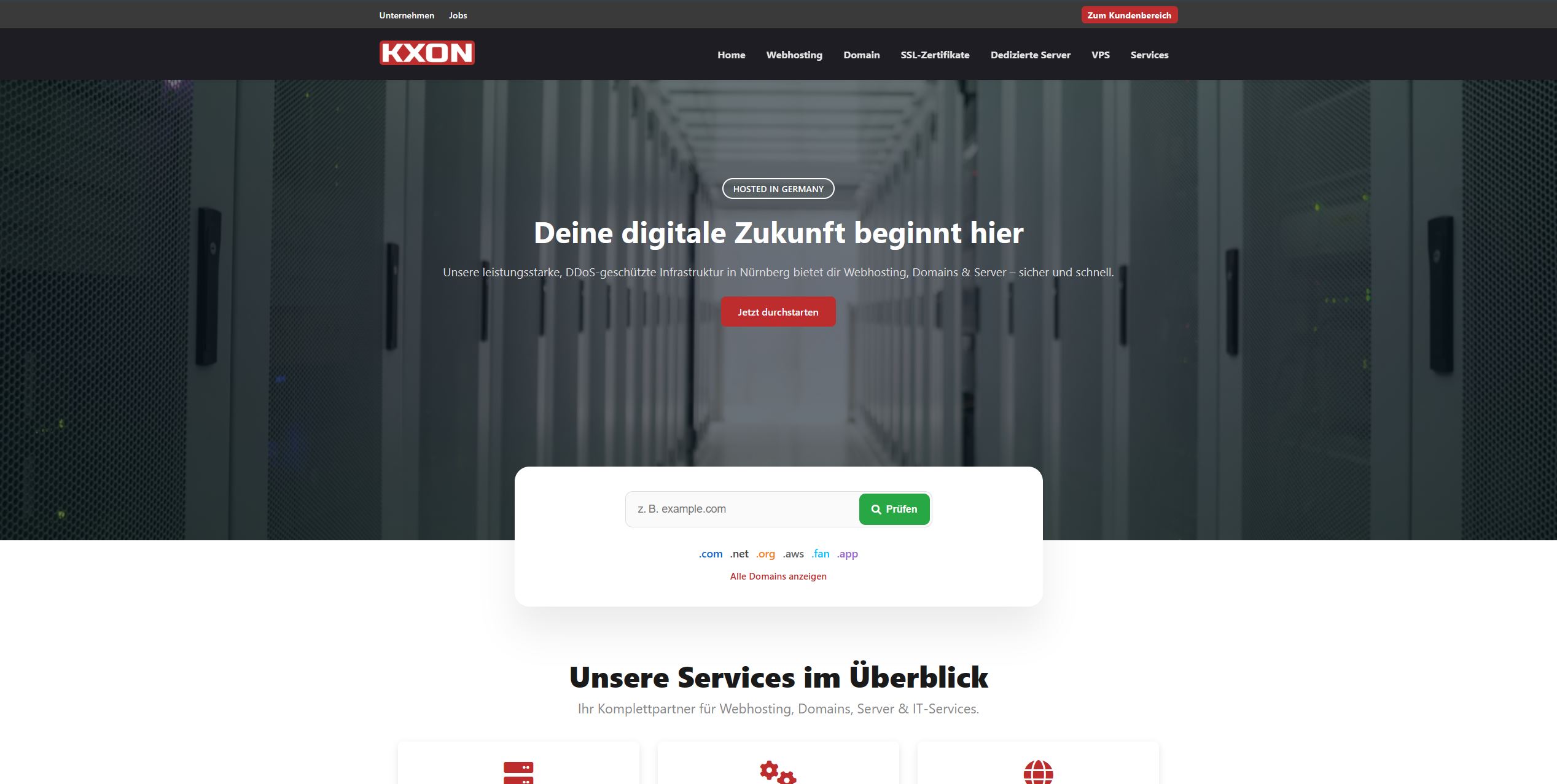 Eine neue Webseite für KXON